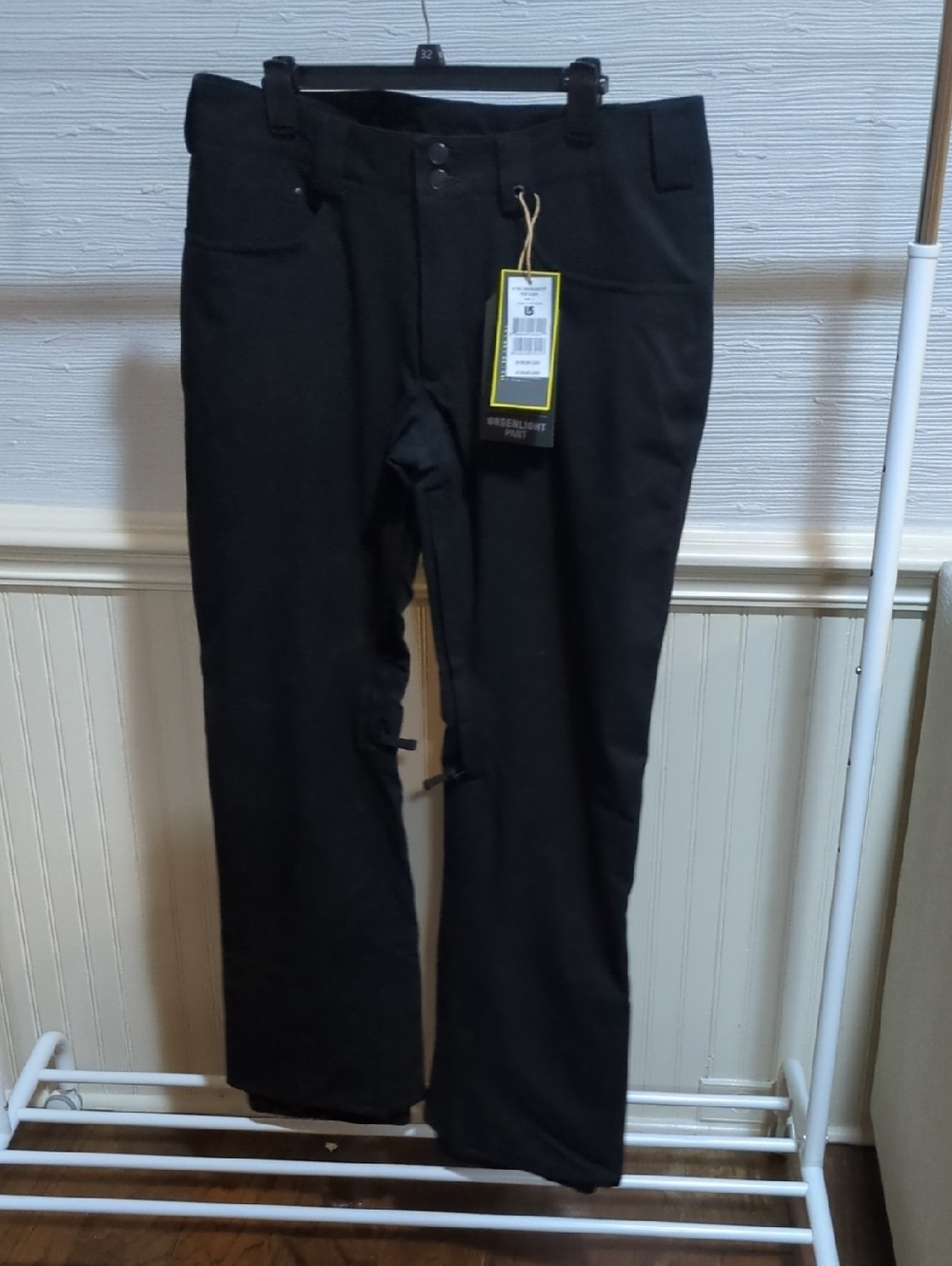 Burton True Black Greenlight Snow Pants Size Large NWT